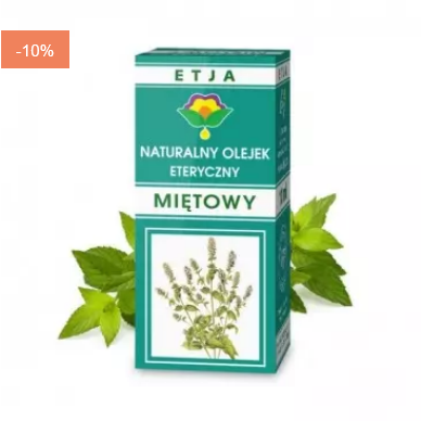 Etja -  Etja Naturalny olejek eteryczny miętowy, 10 ml